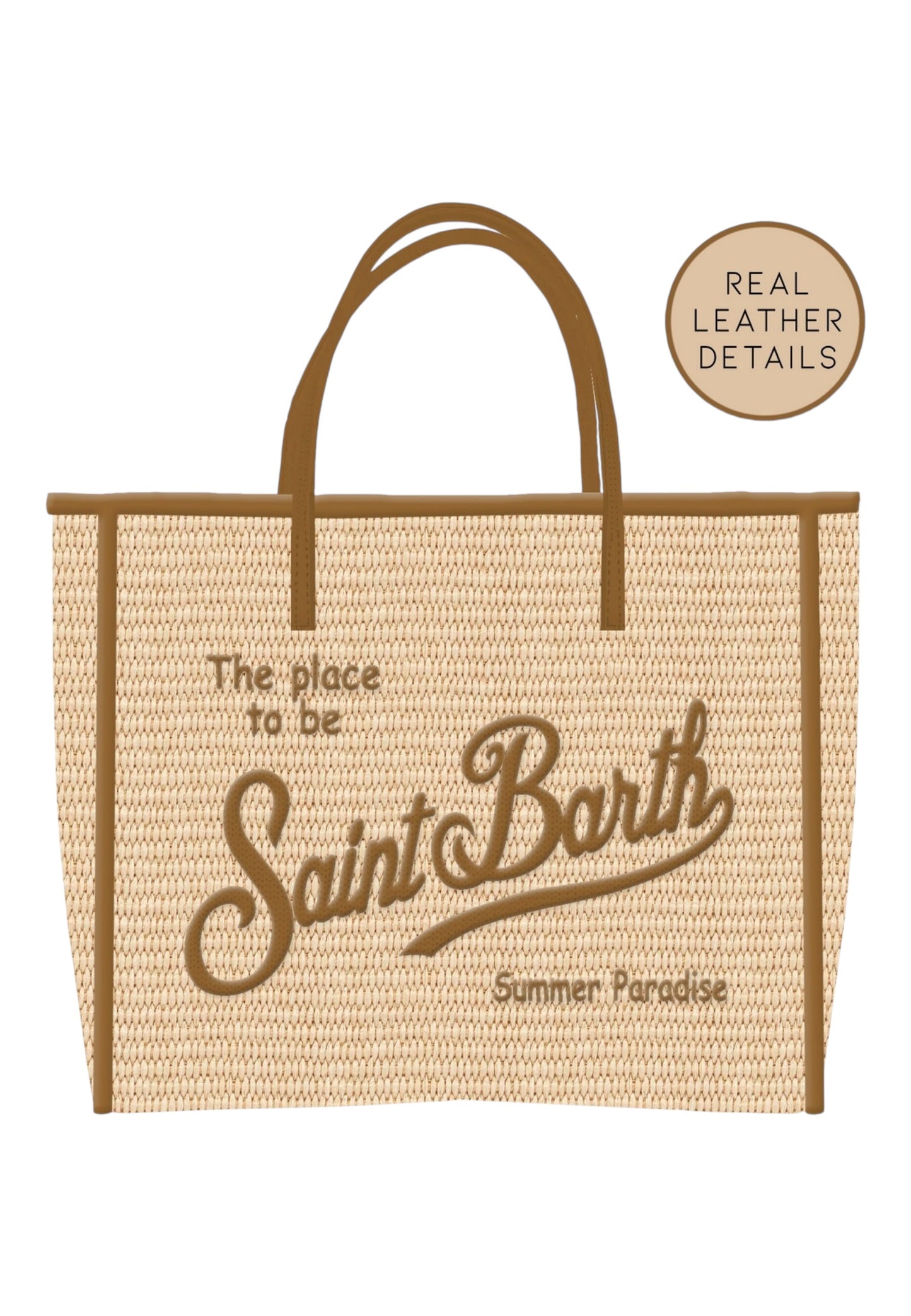 Borsa A Mano Donna Mc2 Saint Barth  Vivian Mid Straw VVID001