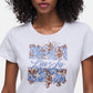 T-Shirt Manica Corta Donna Liu Jo Liujo Br.Bl.W Li Eco Line WA6493JS923
