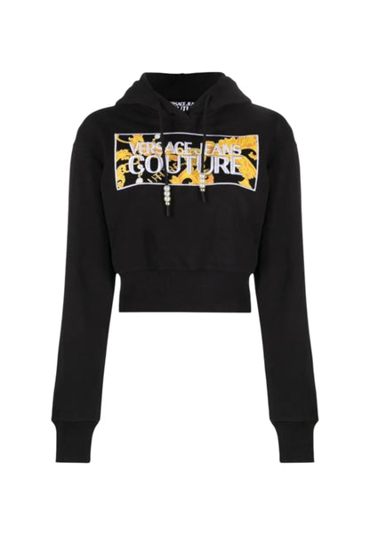 Felpa Con Cappuccio Donna Versace Jeans Couture   75HAIE01CF00E