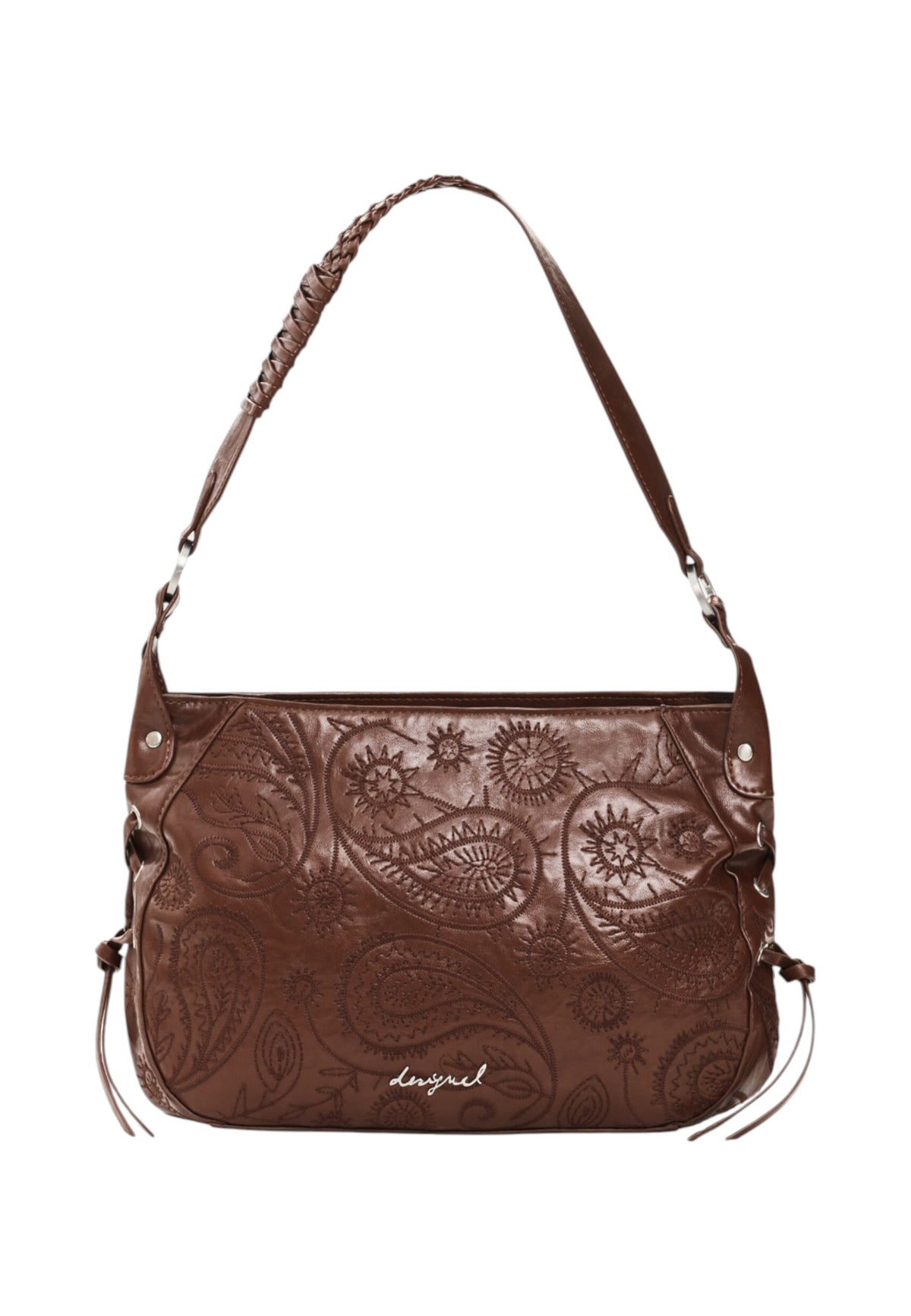 Borsa A Spalla Donna Desigual  Bag Siroco Quincy Camel 26WAXP90