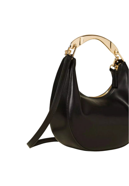 Borsa A Tracolla Donna Twinset Hobo Media Con Manico In Metallo  252TD8160