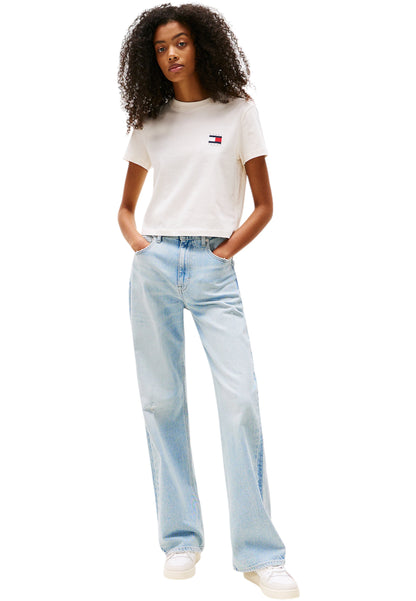 T-Shirt Manica Corta Donna Tommy Jeans  Tjw Regular Sh Tommy Us DW0DW21423