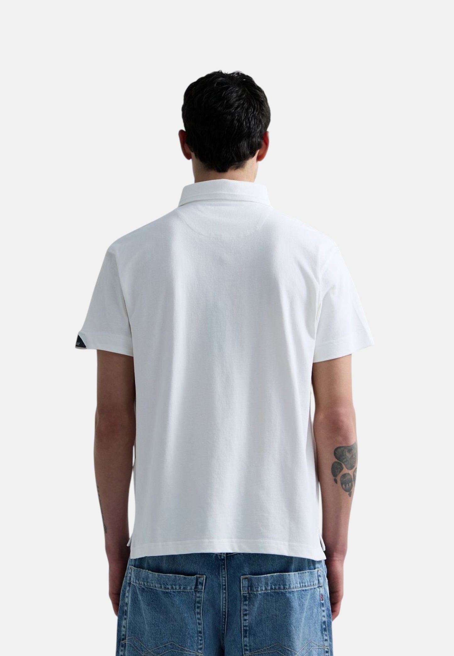 Polo Manica Corta Uomo Replay In Piquet Stretch Con Ricamo R  M3431 .000.21868