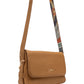 Borsa A Tracolla Donna Gattinoni Linea Hellen, Pelle con finiture in similpelle, Chiusura con patta Hellen BIGH48272WHN