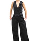 Tuta Jumpsuit Senza Maniche Donna Alessia Santi Lunga  311SD25072