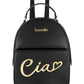 Zaino  Donna Braccialini Zaino compatto, Singolo con tracolle regolabili, Chiusura con zip, Due tasche interne, una con zip e una aperta, Accessorio Ciao in metallo, Dimensioni: 23 x 12 x 30 Cm Ciao B19343PP