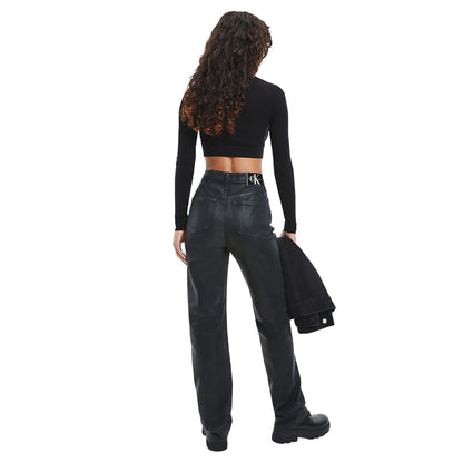 Maglione A Girocollo Donna Calvin klein Jeans Crop Cut Out Neckline J20J220446