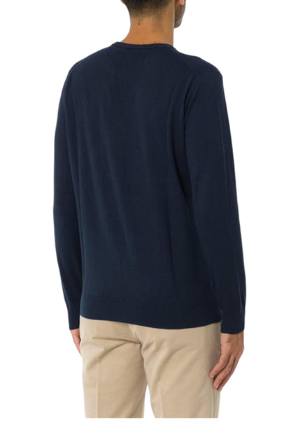 Maglione A Girocollo Uomo Harmont & Blaine Color Block Righe Spezzate  HRP821030788