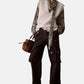 Pantaloni Cargo Donna Liu Jo Con Tasconi  CF6227T1819