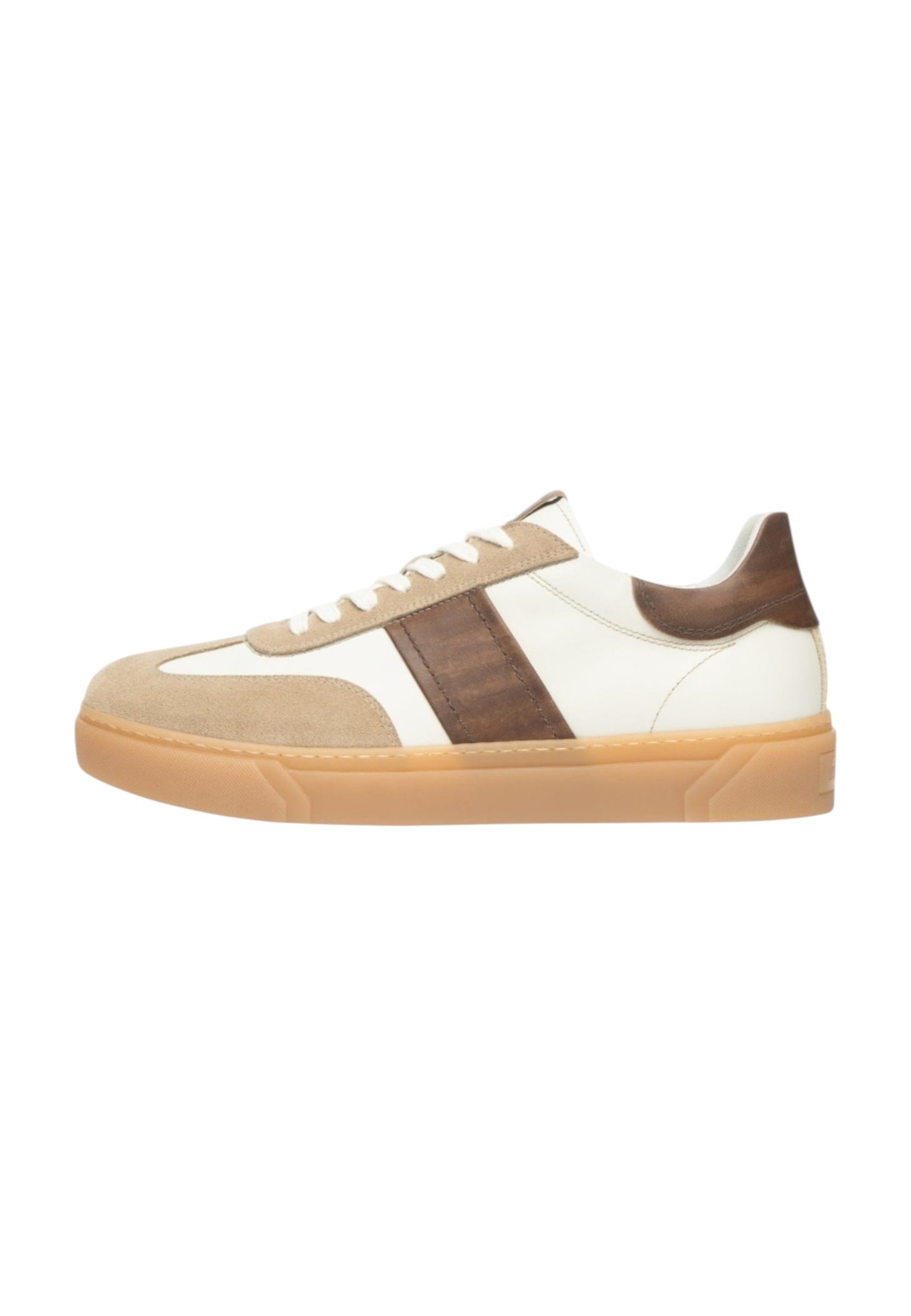 Sneakers Basse Uomo Nero Giardini In Pelle E Camoscio  E601140U