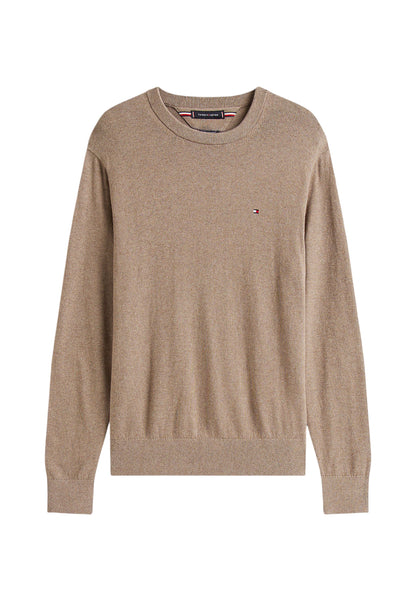 Maglione A Girocollo Uomo Tommy Hilfiger Organic Cotton Cashmere Pima MW0MW28046