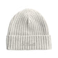 Berretto  Uomo Mc2 Saint Barth Lavorazione A Coste, Risvolto, Logo Ricamato Wengen Wool WENG027