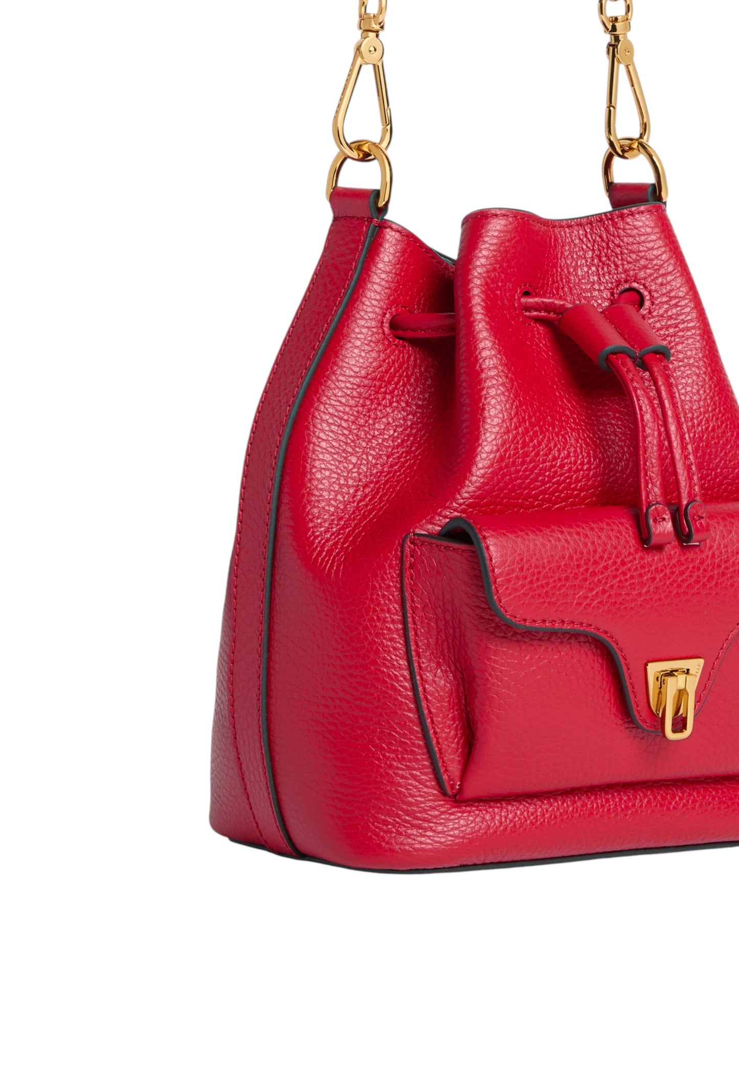 Borsa A Spalla Donna Coccinelle Secchiello In Pelle Martellata Coccinelle Beat Generation Small E1TFK230301