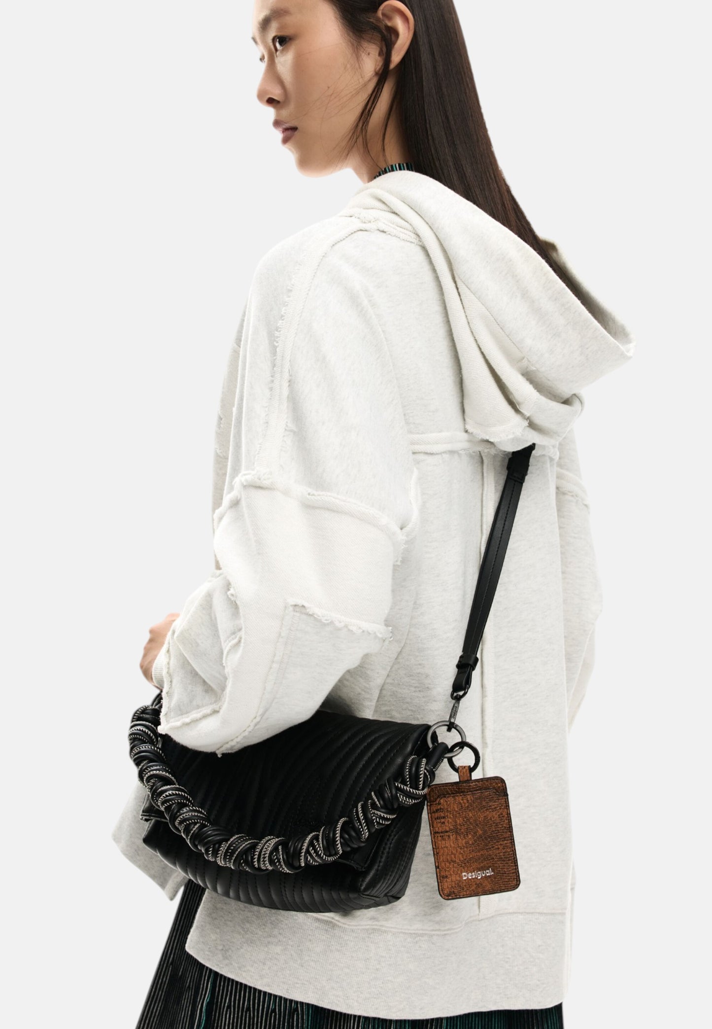 Borsa A Tracolla Donna Desigual  Helium Trokel Black 26SAXPBA