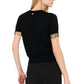 T-Shirt Manica Corta Donna Liu Jo In Maglia  CF5005MS18F