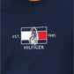 T-Shirt Manica Corta Uomo Tommy Hilfiger  Hilfiger Flag Sailin