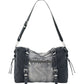 Borsa A Spalla Donna Desigual  Bag Half Logo Denim Lanuza 26WAXD06