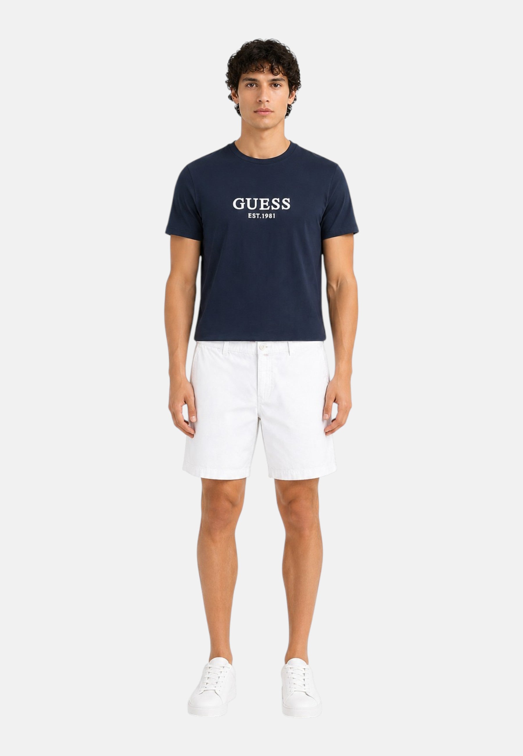 Pantaloncini  Uomo Guess  Field Poplin Beach M6GD25W2026
