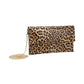Borsa A Tracolla Donna Braccialini In Pelle Modello Bustina Con Stampa Leopard Dolly B19094PP