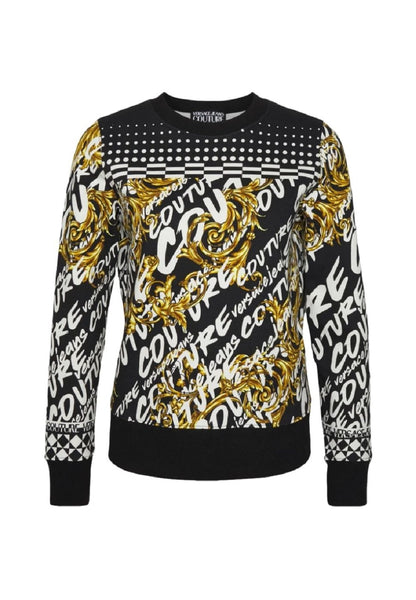 Felpa A Girocollo Donna Versace Jeans Couture   73HAI3A9FS052