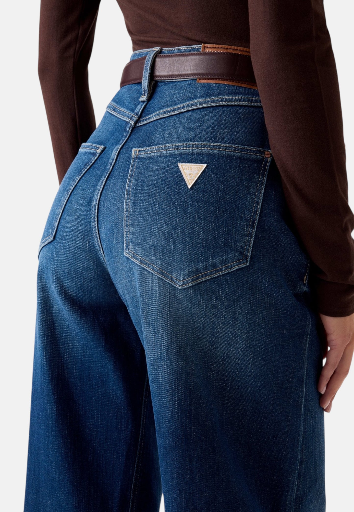 Jeans Wide Leg Donna Guess  Bellagio W6RA1CD6883
