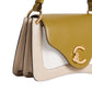 Borsa A Tracolla Donna Coccinelle In Pelle Liscia Di Vitello Multicolor Coccinelle C-Me Calf Tric Small E1U4H180201