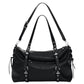 Borsa A Spalla Donna Desigual Shopper Grande, Effetto pelle Half Logo Lanuza Black 26WAXP06