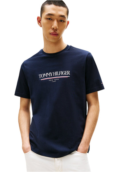 T-Shirt Manica Corta Uomo Tommy Hilfiger  Brand Love Hilfiger MW0MW40324