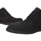 Stivaletti Polacchini Uomo Nero Giardini Tomaia in pelle, chiusura con lacci, punta tonda, linea alla caviglia, suola in gomma, Made in Italy  I500850U