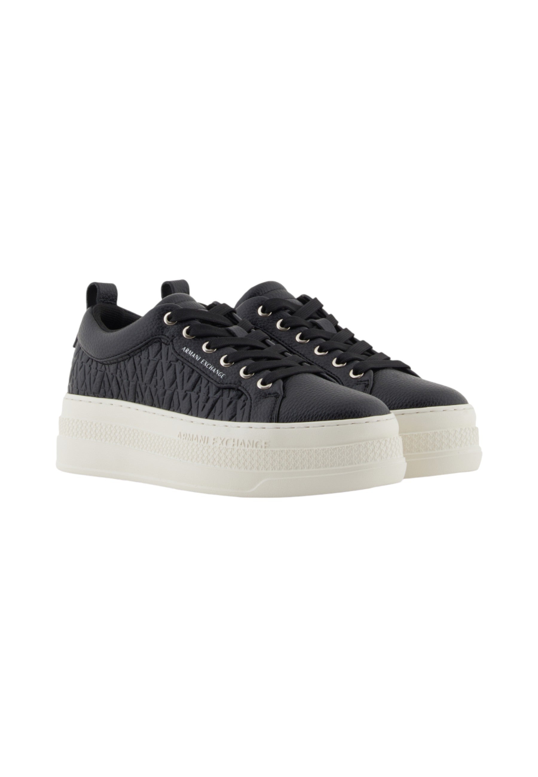 Sneakers Basse Donna Armani Exchange Platform Con Texture Geometrica  XW001630AF17351