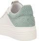 Sneakers Basse Donna Nero Giardini In Pelle Con Dettagli Posteriori Con Applicazioni  E615300D