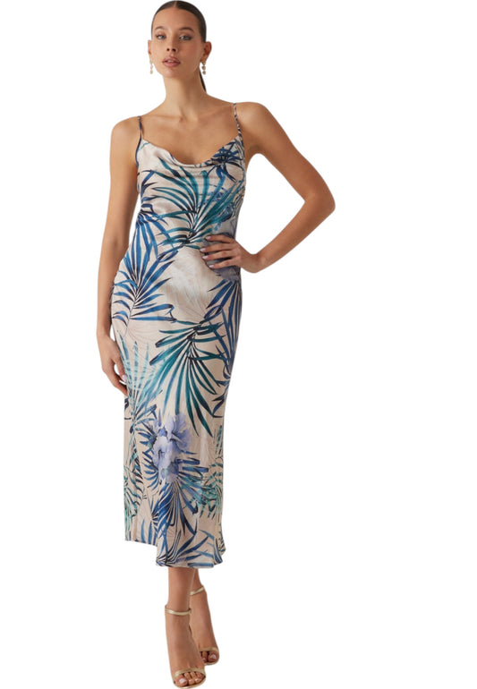 Vestito Lungo Donna Guess Con Stampa Floreale New Akilina