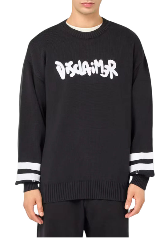 Felpa A Girocollo Uomo Disclaimer   25IDS55121