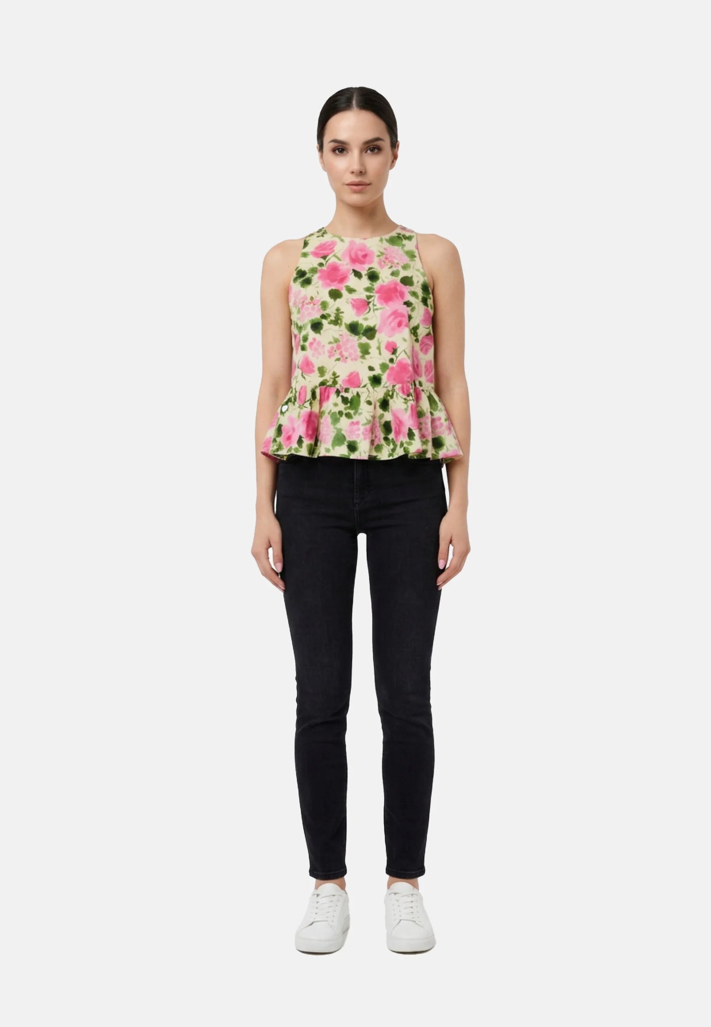 Top  Donna Liu Jo Naive Roses Linea 3.0 WA6365T4853