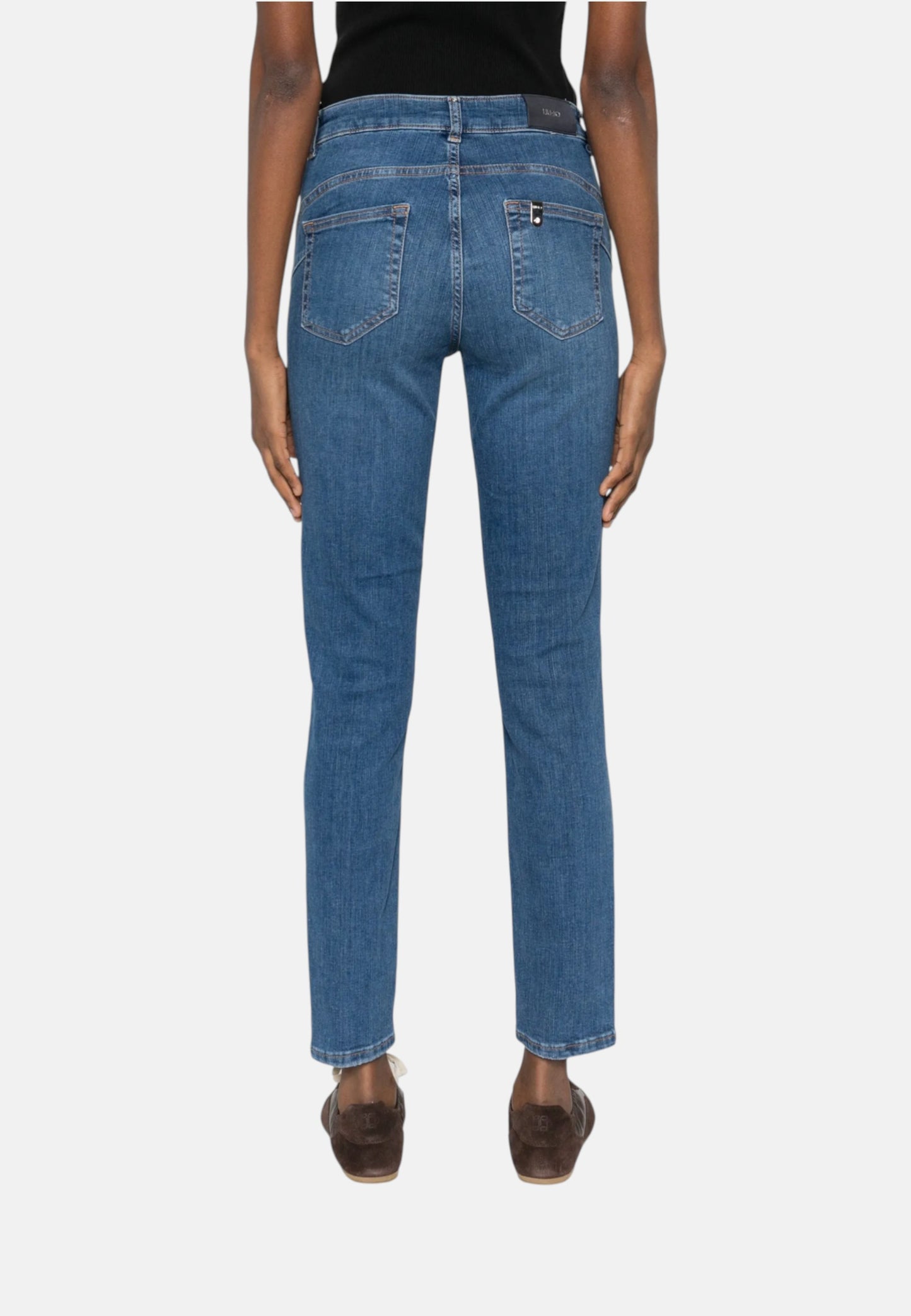 Jeans Skinny Fit Donna Liu Jo Vita Regolare Ideal UA6001D4811