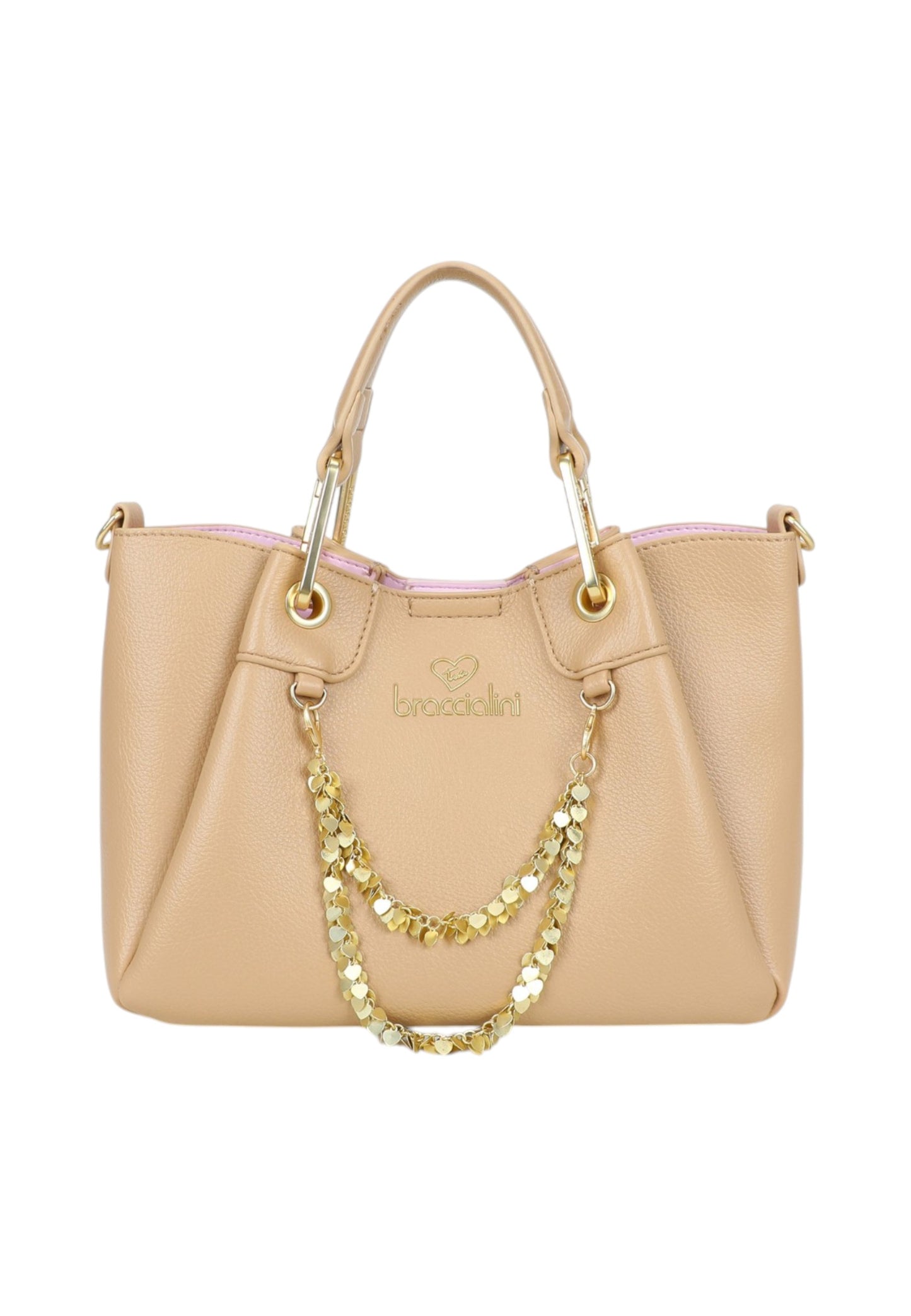 Borsa A Mano Donna Braccialini Small Con Doppio Manico Con Tracolla Amy B18810YY