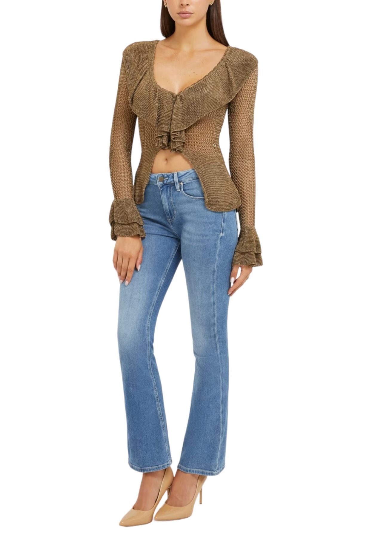 Jeans  Donna Guess  Sexy Flare W3YA0LD4U55