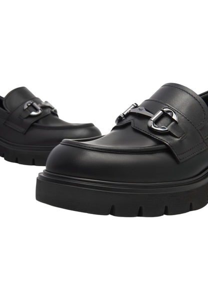 Mocassini  Donna Nero Giardini Tacco 6 CM  I513980D
