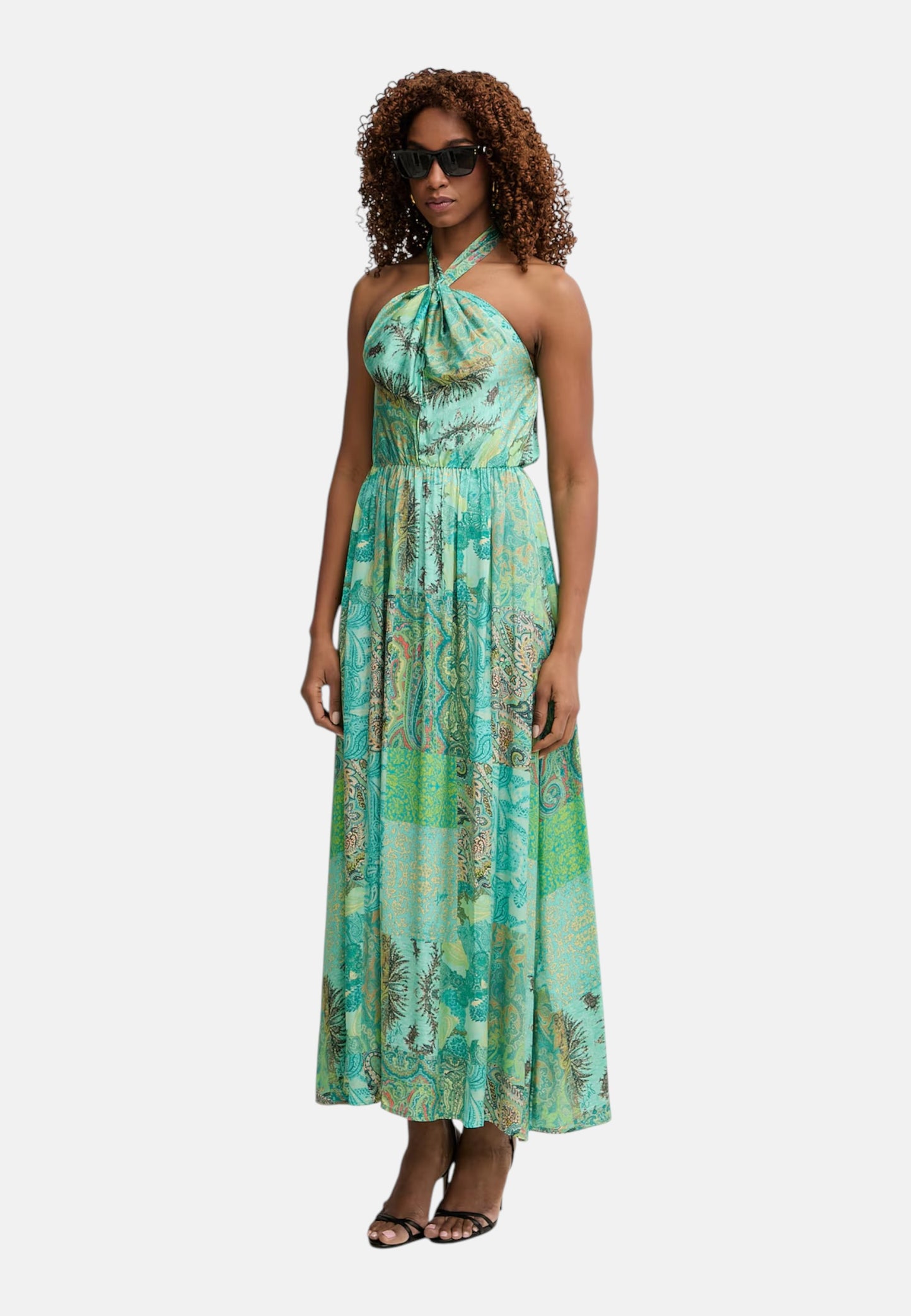 Vestito  Donna Liu Jo Tessuto Navetta Stampa All Over Eco Line VA6070TS124