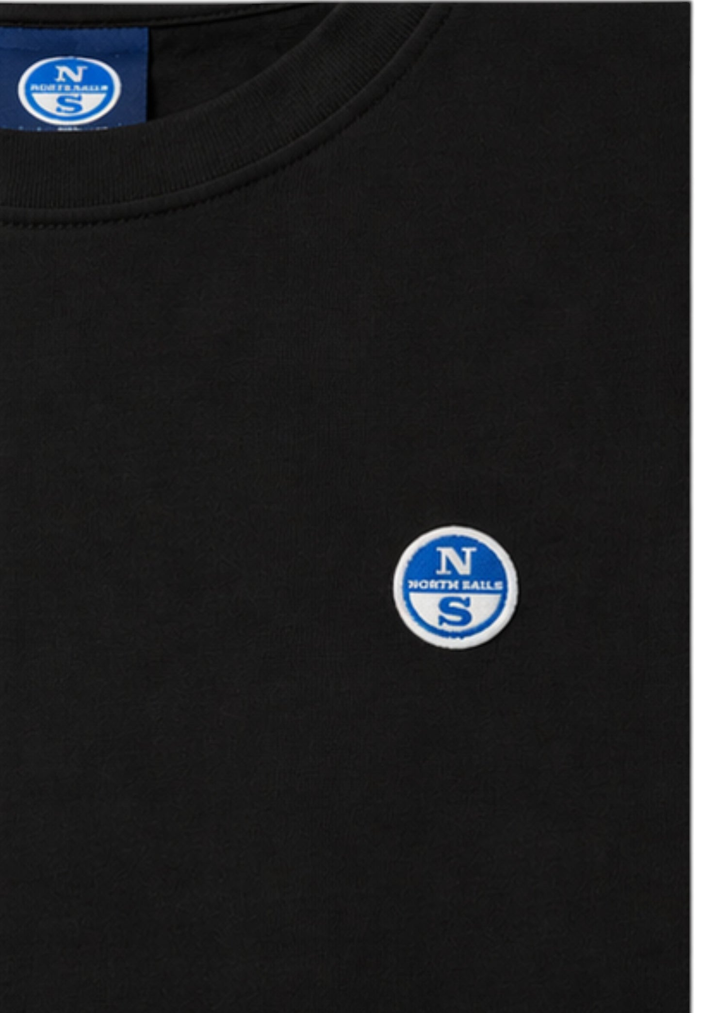 T-Shirt Manica lunga Uomo North Sails Logo Basic  692989