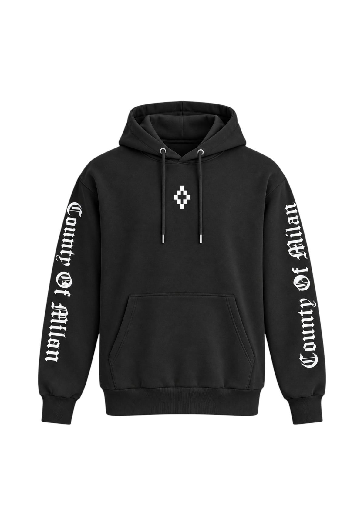 Felpa Con Cappuccio Uomo County Of Milan   F6CMMAHS129