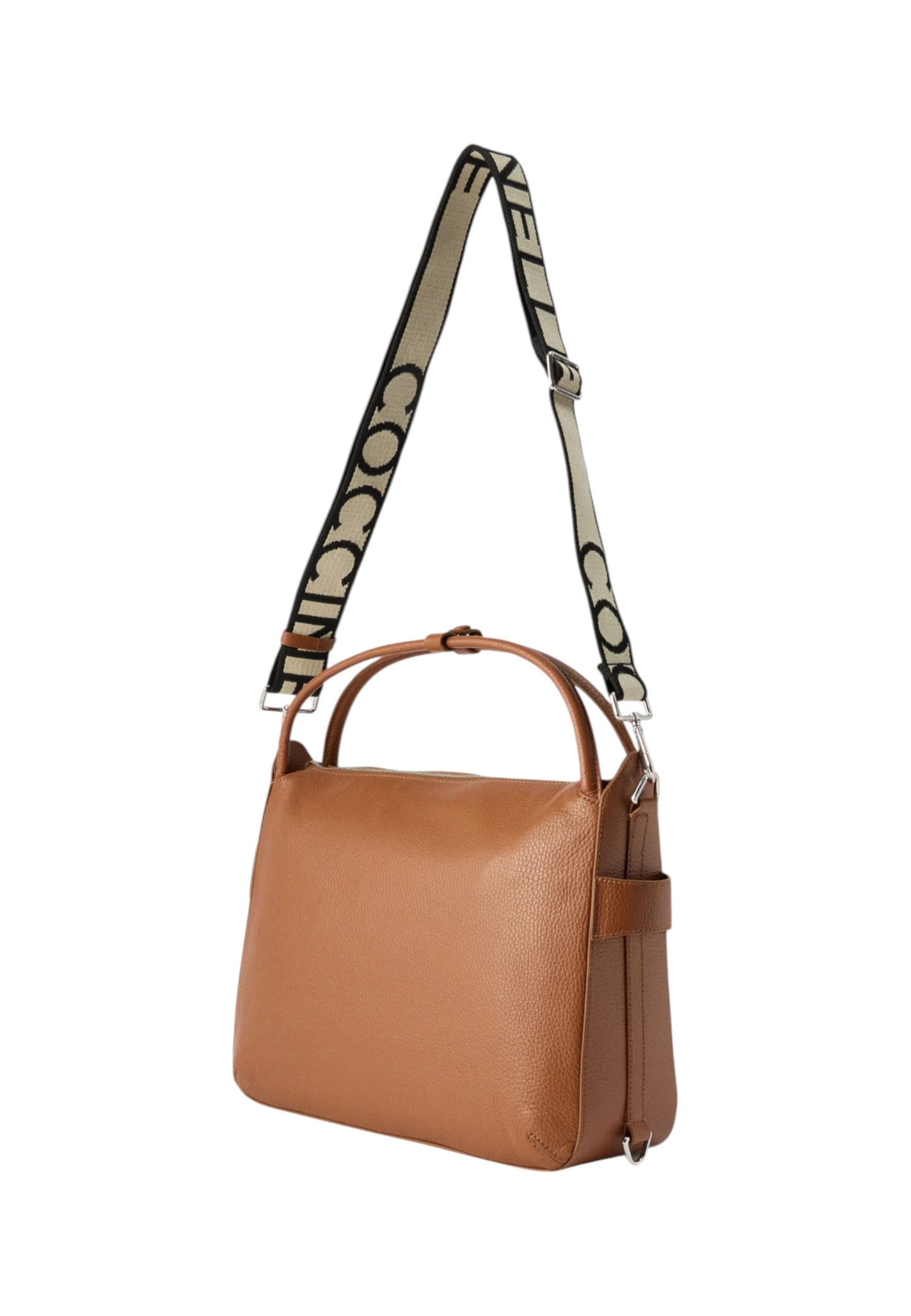 Borsa A Spalla Donna Coccinelle In Pelle Martellata Coccinelle Gretel Ribbon E1U6C180101