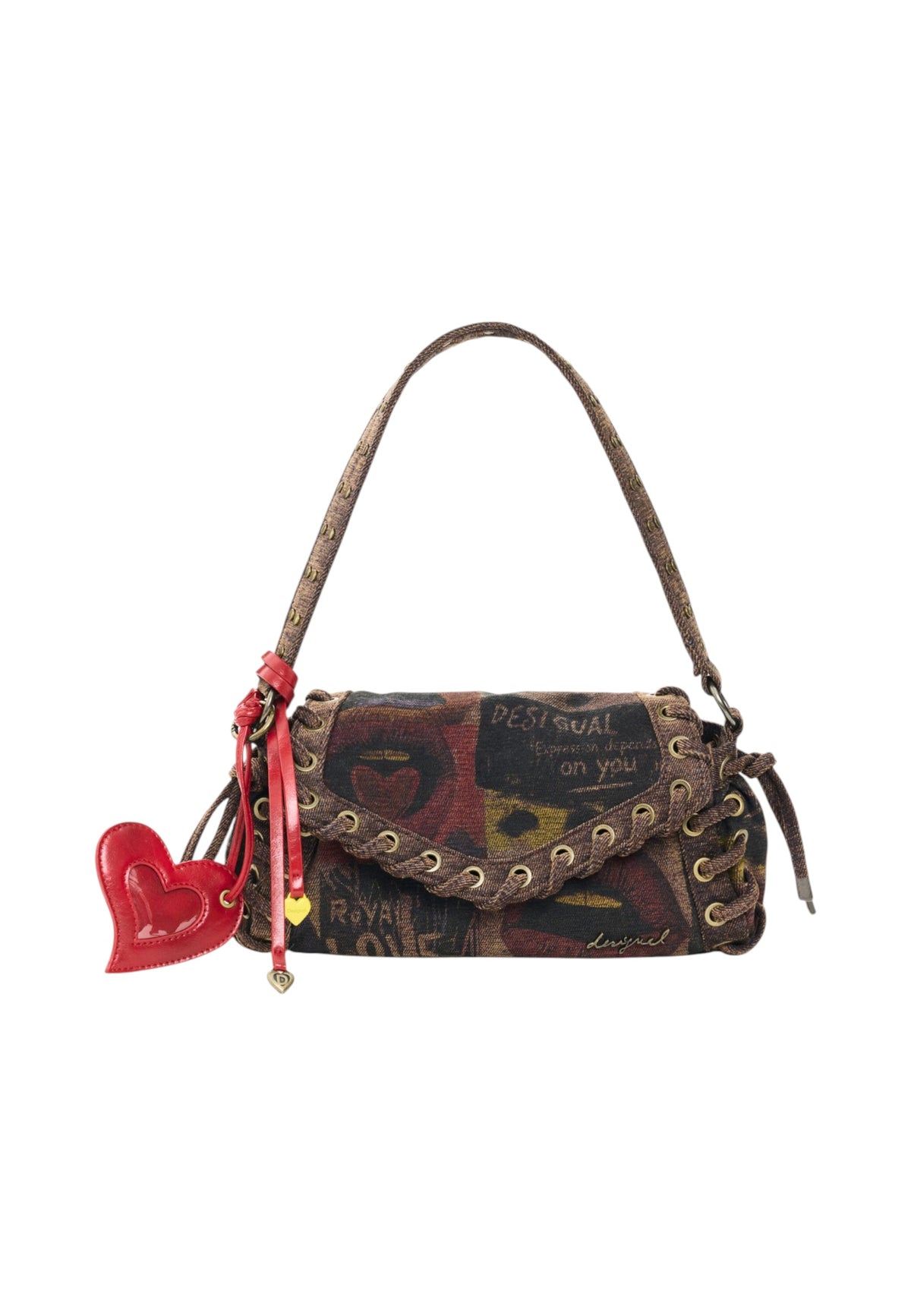 Borsa A Spalla Donna Desigual  Bag Graffiatto Zarauz 26WAXD14