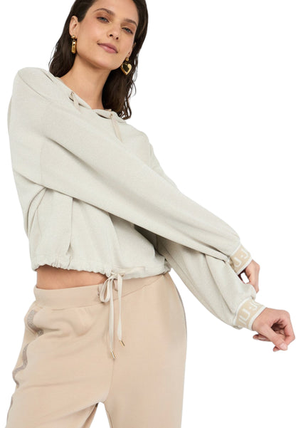 Felpa Con Cappuccio Donna Liu Jo   TF5285J4747
