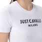 T-Shirt Manica Corta Donna Just Cavalli  Logo New 76PAHE13CJ112
