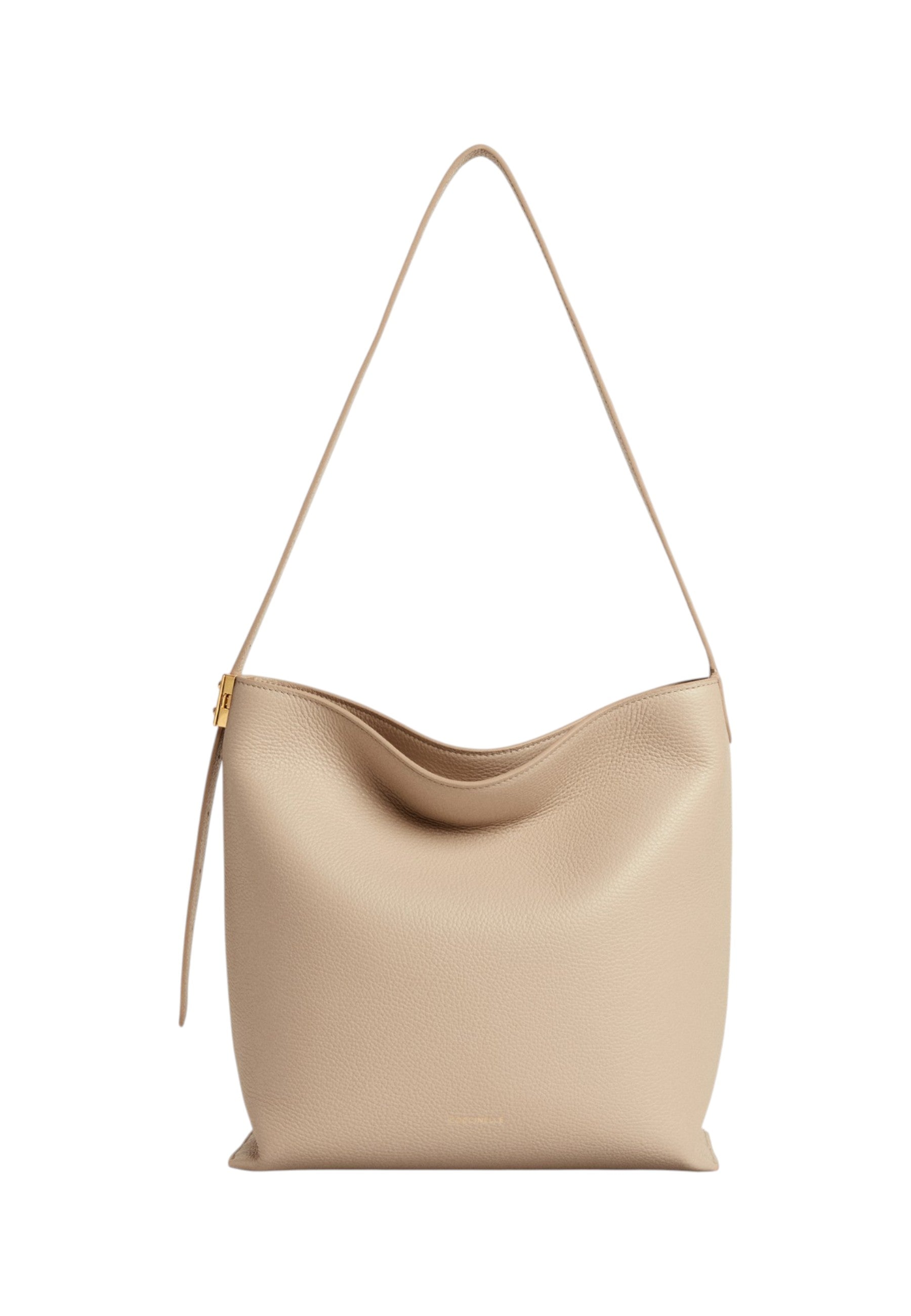 Borsa A Spalla Donna Coccinelle In Pelle Martellata Coccinelle C-Me Lock E1U4K130201