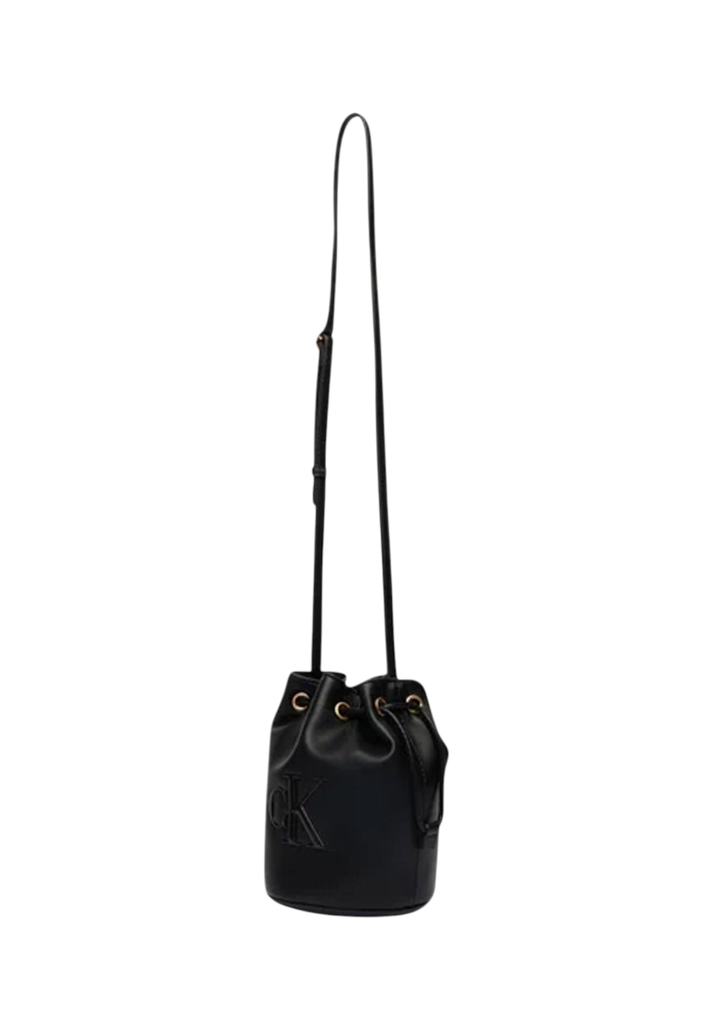 Borsa A Tracolla Donna Calvin klein Small Bucket Bag Bold Ck LV04F3640G