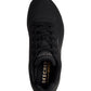 Sneakers Basse Donna Skechers Air-Cooled Memory Foam, Skech-Air, Intersuola ammortizzata ad aria, Zeppa nascosta, Tomaia traforata, Durabuck, Chiusura con lacci Uno - Stand On Air 73690
