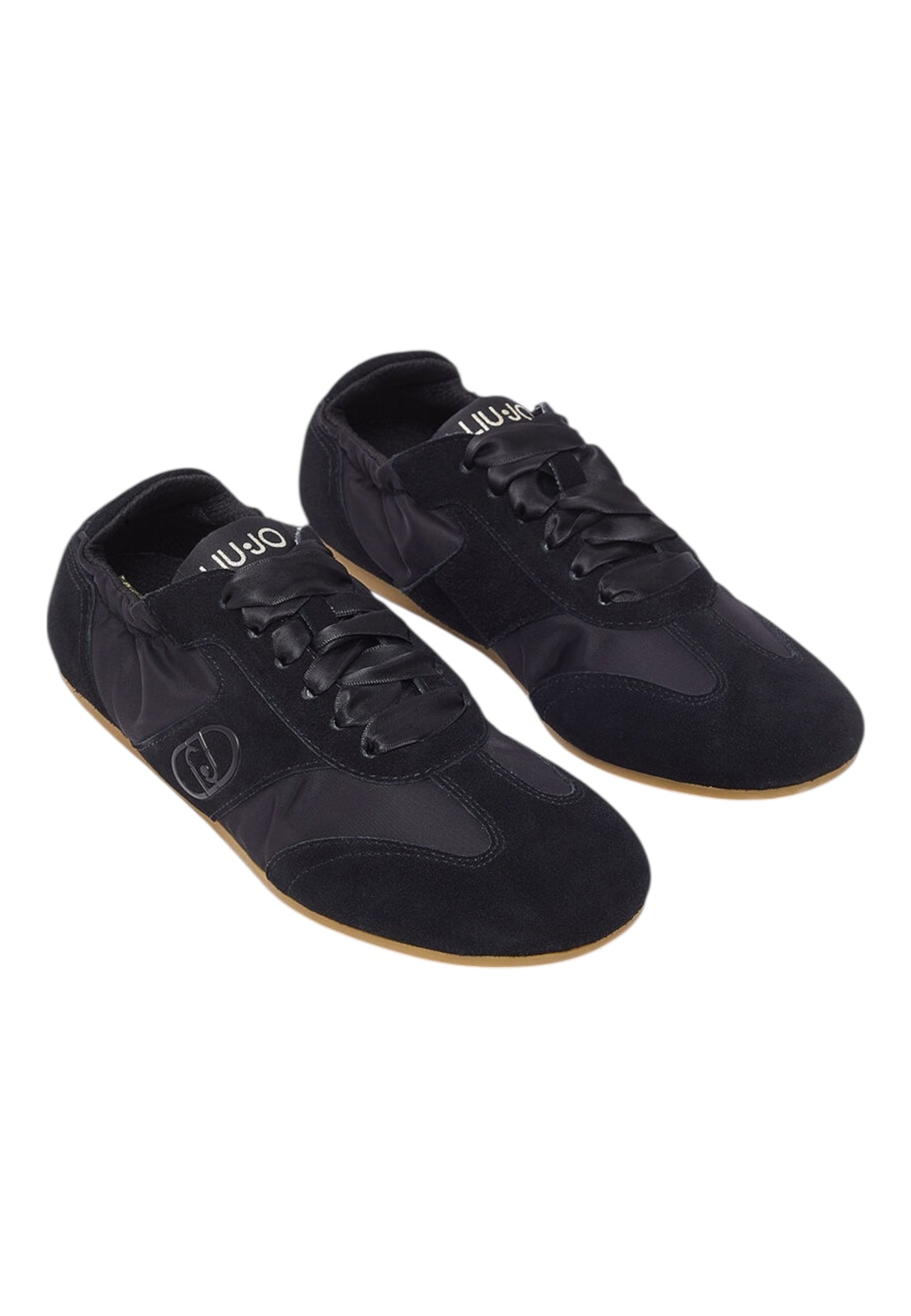 Sneakers Basse Donna Liu Jo In Camoscio Bovino/Nylon Darcey 01 BA6091PX003