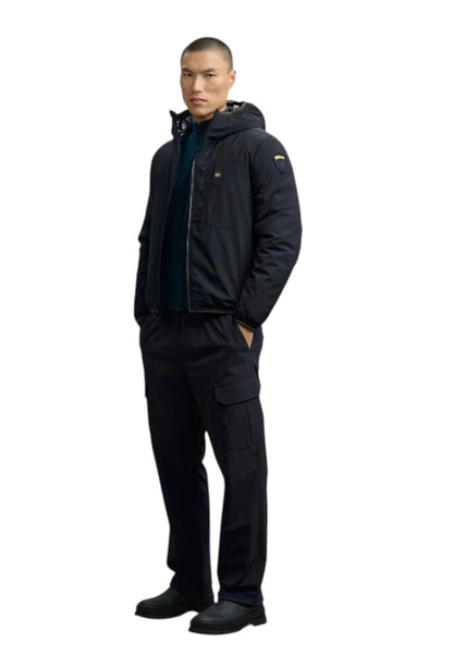 Piumino Corto Uomo Blauer  Derry 25WBLUC08030